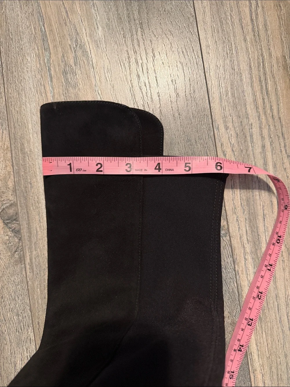 Stuart Weitzman Black Over-the-Knee Block Heel Boots